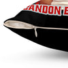 Landon "Bando" Barrett NIL Logo Pillow