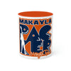 Makayla Packer NIL Logo Coffee Mugs, 11oz