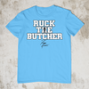 Ruck the Butcher Carolina Blue Signature NIL T-Shirt